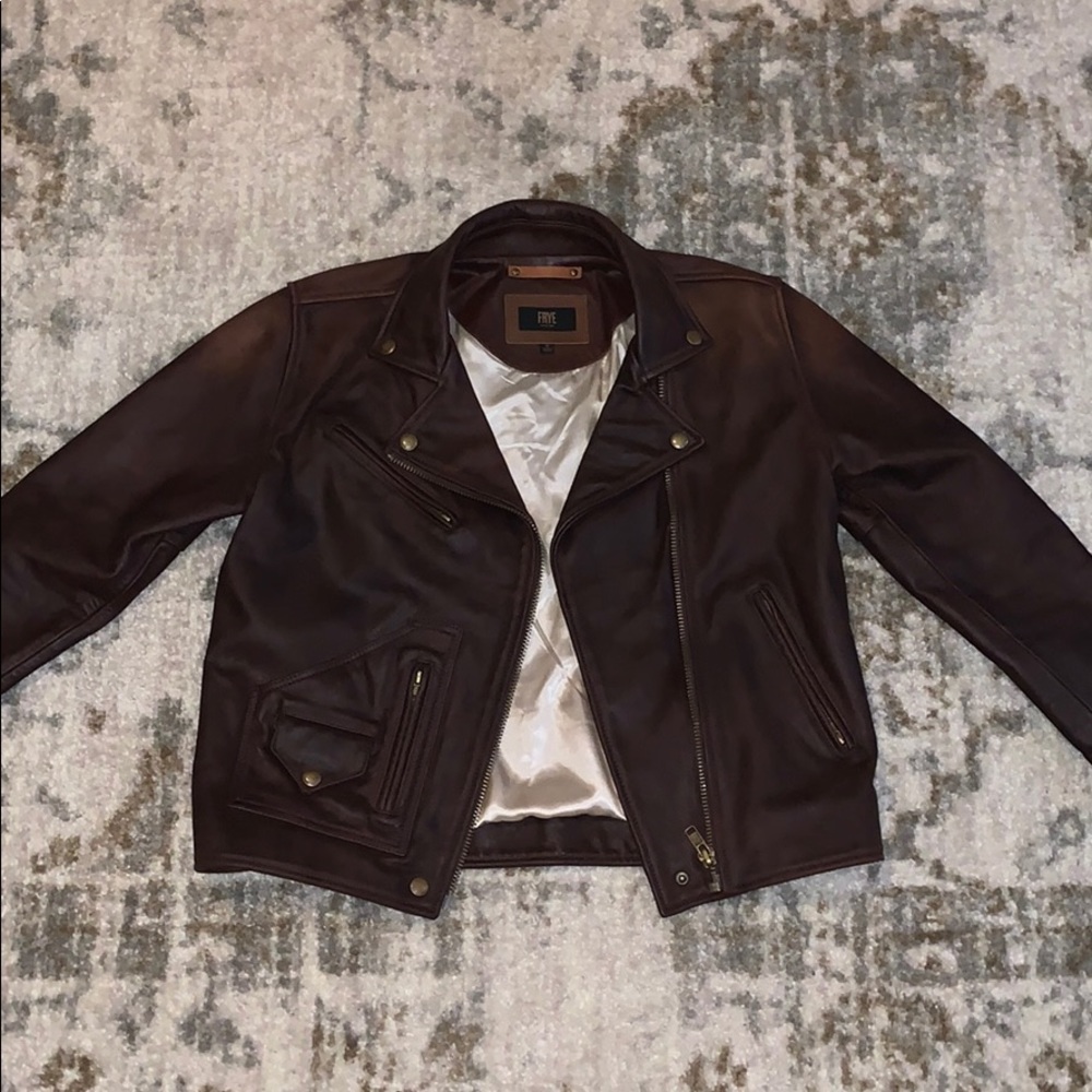 FRYE LEATHER JACKET